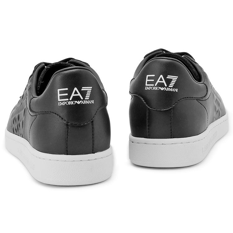 【新品】EMPORIO ARMANI アルマーニ スニーカー 黒色 ブラック EMPORIO ARMANI アルマーニ スニーカー EA7 エンポリオ