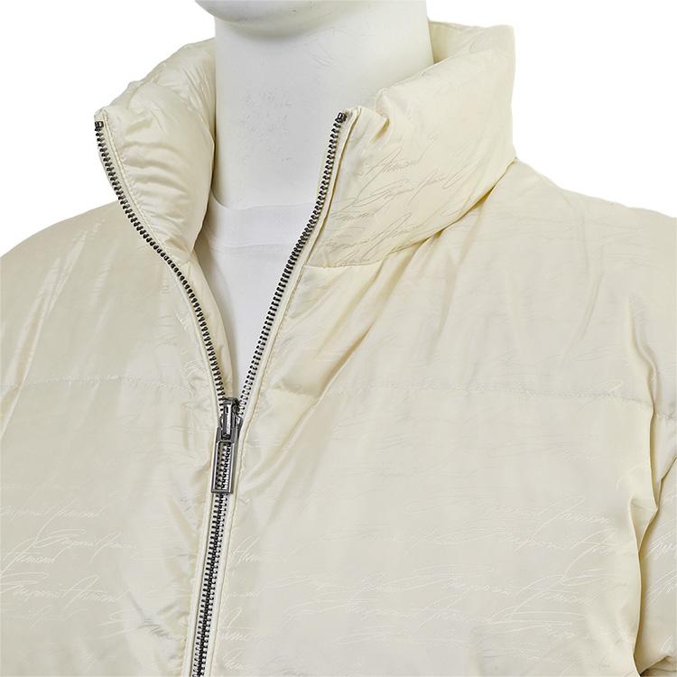 EMPORIO ARMANI アルマーニ リバーシブル ダウンジャケット 無地 × 総