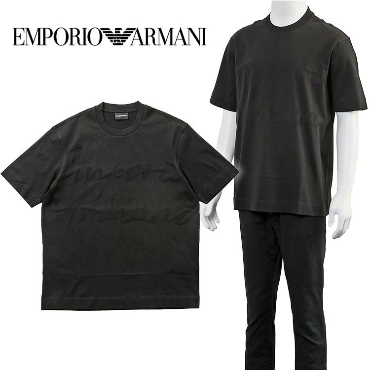 EMPORIO ARMANI エンポリオ アルマーニ Tシャツ ジャガードロゴ