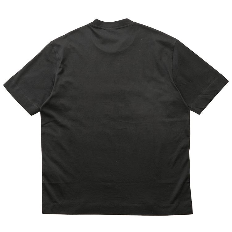 【エンポリオアルマーニ】新品タグ付き定価43,000円ジャガード調Tシャツ L EMPORIO ARMANI エンポリオ アルマーニ Tシャツ ジャガードロゴ