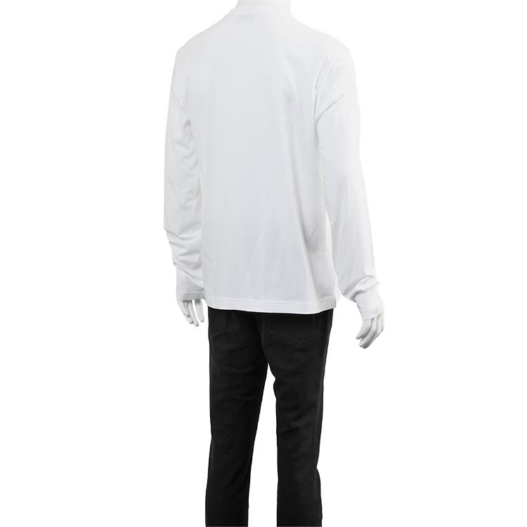 アルマーニ EMPORIO ARMANI EA7 ロンT 長袖 Tシャツ オーバーサイズロゴ 6RPT04-PJFFZ-1100 ホワイト｜importbrand-jp｜08