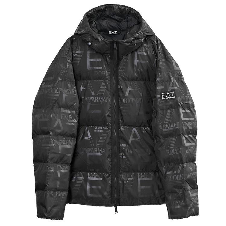 EA7 EMPORIO ARMANI 総柄 パデッドジャケット 7M000697-AF15969-UC001