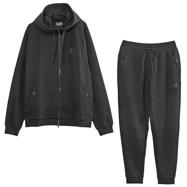 EA7 EMPORIO ARMANI セットアップ VENTUS7 パーカー＆ジョガーパンツ