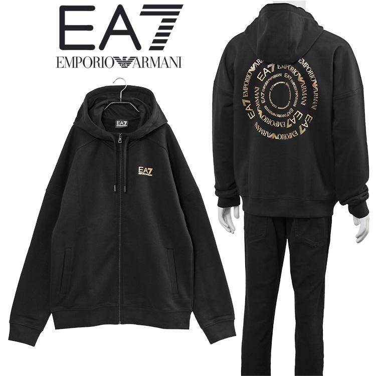 アルマーニ パーカー EMPORIO ARMANI EA7 Logo Series ジップ
