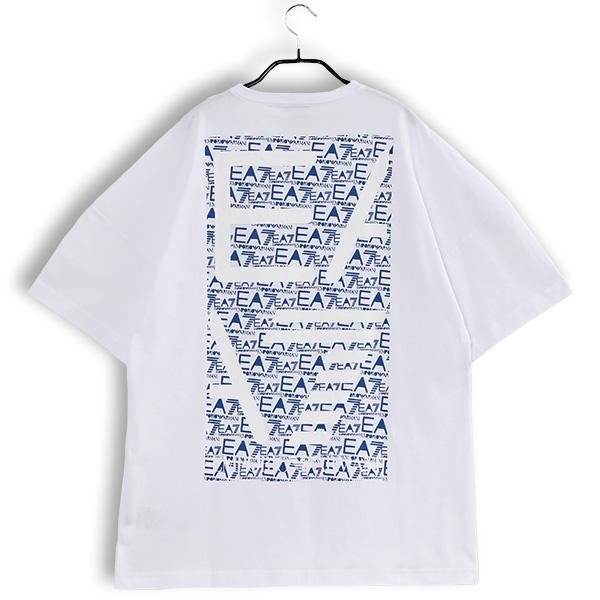 エンポリオ アルマーニ EMPORIO ARMANI EA7 Tシャツ Graphic Series レギュラープラスフィット 3RPT54-PJ7CZ-1100 ホワイト｜importbrand-jp｜08