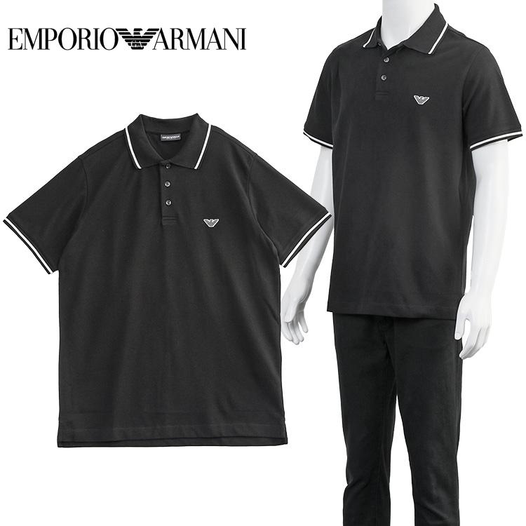 EMPORIO ARMANI エンポリオ アルマーニ ポロシャツ ピケ イーグルロゴ