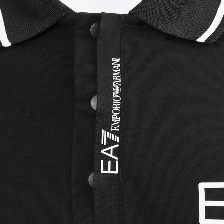 アルマーニ EA7 EMPORIO ARMANI ポロシャツ Tシャツ素材 3DPF17-PJ03Z-1200 ブラック｜importbrand-jp｜09