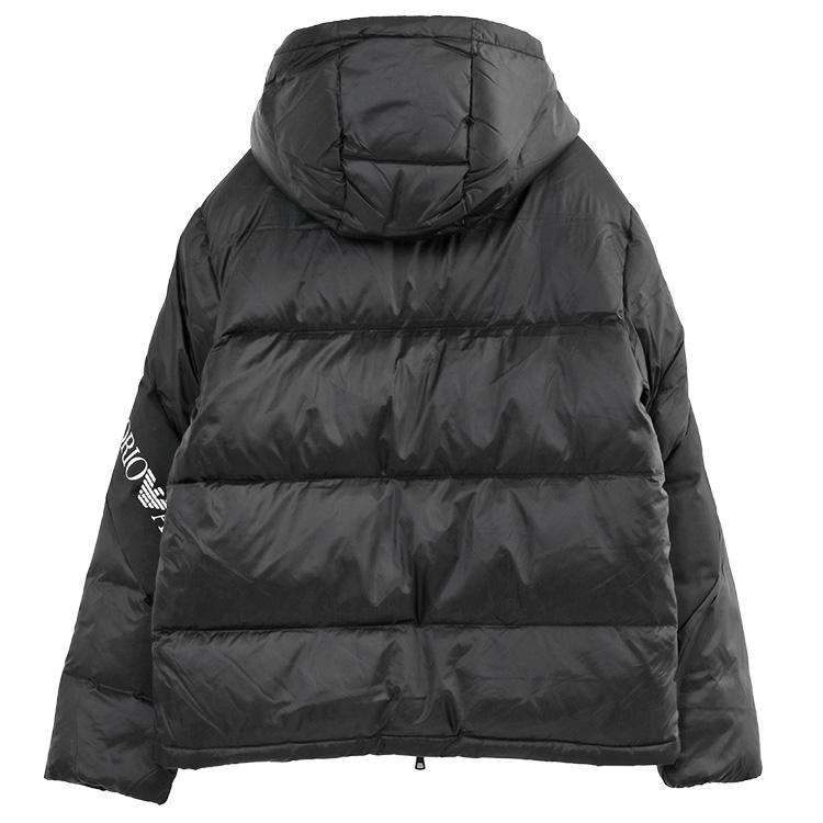 EA7 アルマーニ ダウン EMPORIO ARMANI ダウンジャケット 脱着フード