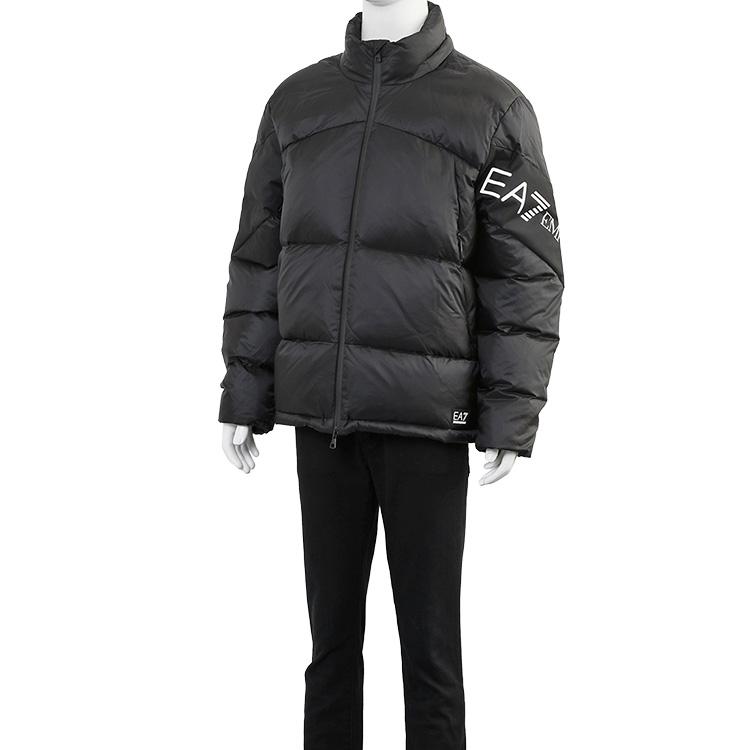 EA7 アルマーニ ダウン EMPORIO ARMANI ダウンジャケット 脱着フード