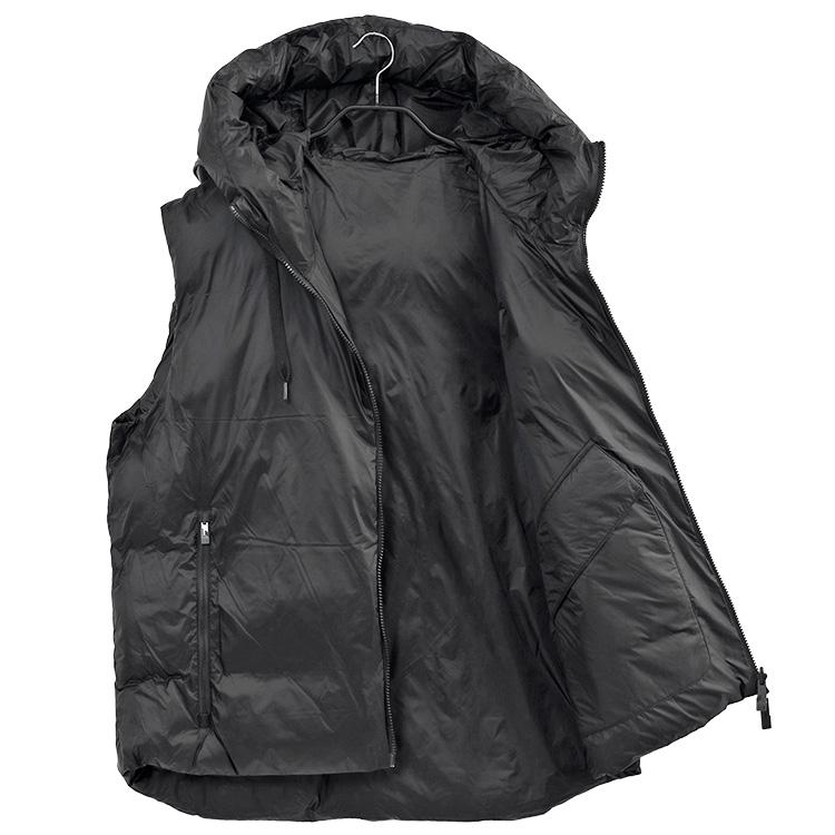 EMPORIO ARMANI アルマーニ EA7 リバーシブル ジレ フード EMPORIO ARMANI アルマーニ EA7 リバーシブル ジレ フード