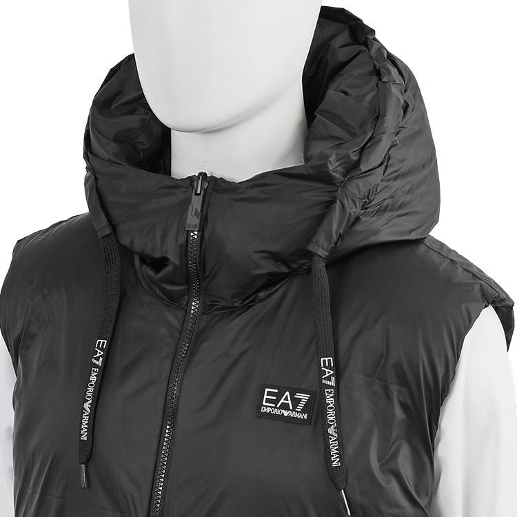EMPORIO ARMANI アルマーニ EA7 リバーシブル ジレ フード EMPORIO ARMANI アルマーニ EA7 リバーシブル ジレ フード