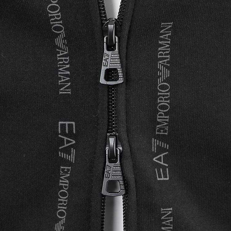 エンポリオ アルマーニ EA7 総柄 セットアップ パーカー スウェットパンツ Graphic Series 7M001392/7M001394-AF12660-FC039 ブラック メンズの画像