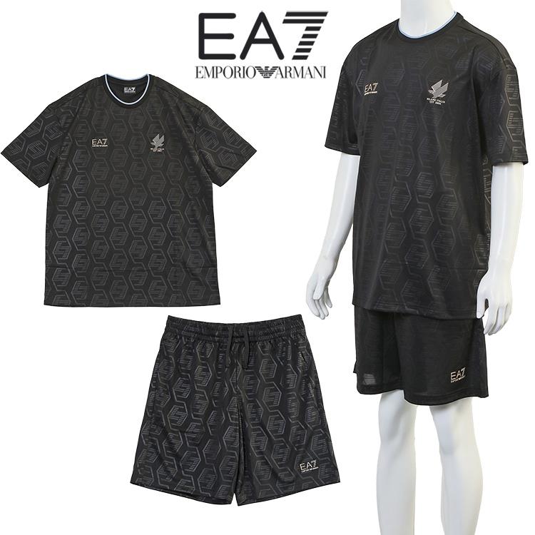EA7 エンポリオ アルマーニ セットアップ Soccer ジャージー Tシャツ 