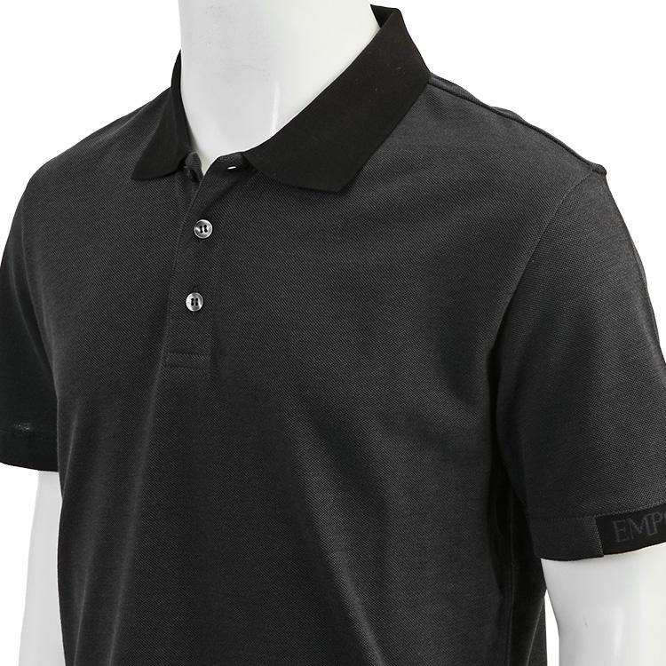 EMPORIO ARMANI 袖ロゴ ポロシャツ EM000571-AF12330-UC001 EMPORIO ARMANI エンポリオアルマーニ 袖ロゴ ポロシャツ