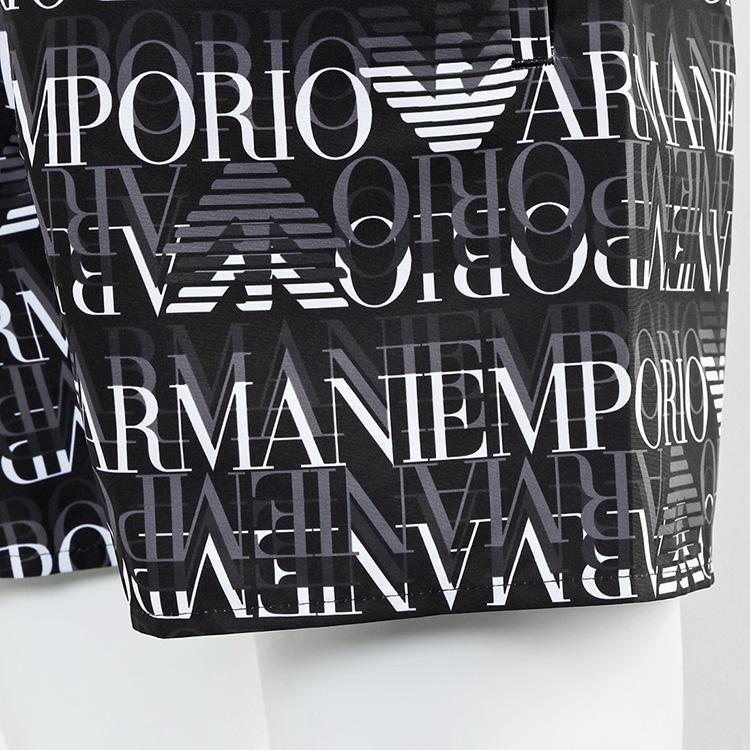 アルマーニ メンズ 水着 EMPORIO ARMANI インナー付 スイミングパンツ オールオーバーロゴ EM000583-AF12338-FC038_10