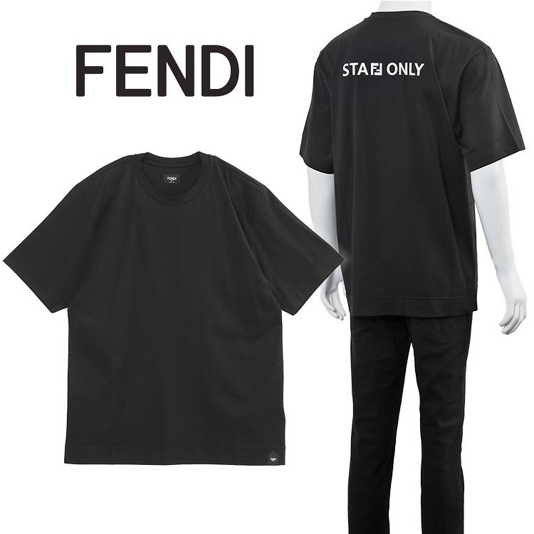 FENDI フェンディ STAFF ONLY Tシャツ FY0936-AR74-F0QA1 FENDI フェンディ STAFF ONLY Tシャツ FY0936-AR74-F0QA1