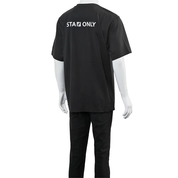 FENDI フェンディ STAFF ONLY Tシャツ FY0936-AR74-F0QA1 FENDI フェンディ STAFF ONLY Tシャツ FY0936-AR74-F0QA1