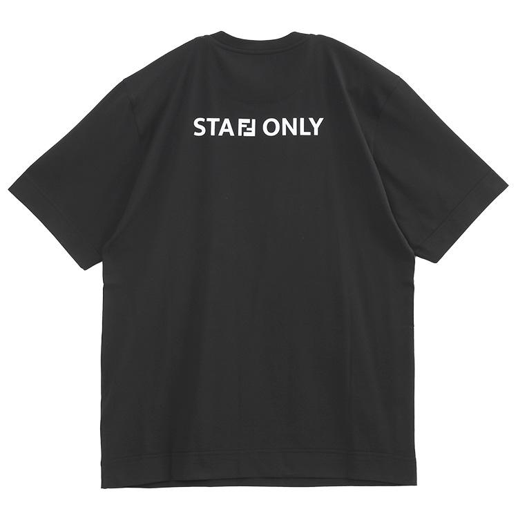 FENDI フェンディ STAFF ONLY Tシャツ FY0936-AR74-F0QA1 FENDI フェンディ STAFF ONLY Tシャツ FY0936-AR74-F0QA1