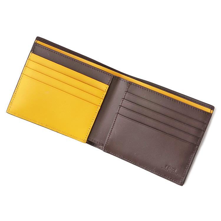 フェンディ FENDI シャドー 財布 二つ折り財布 7M0169-AJF4-F1ULAの画像
