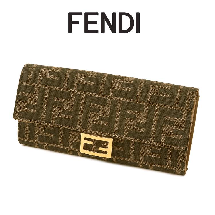 定価8万！FENDI 長財布 FENDI（フェンディ） バゲット チェーン付き 長財布 8M0365-A98P-F0A6E