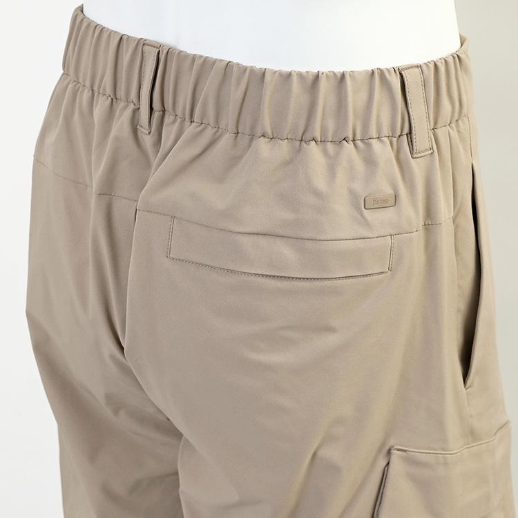 HERNO ヘルノ ショートカーゴパンツ ストレッチ バミューダ ハーフパンツ PT000182U-12503Z-2600 メンズ TORTORAの画像