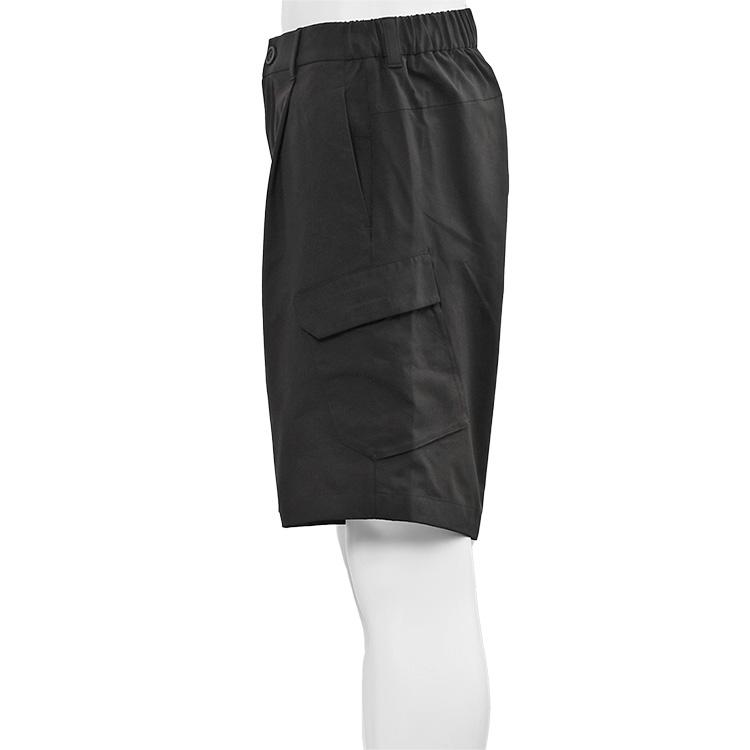 HERNO ヘルノ ショートカーゴパンツ ストレッチ バミューダ ハーフパンツ ブラック NERO PT000182U-12503Z-9300 メンズの画像
