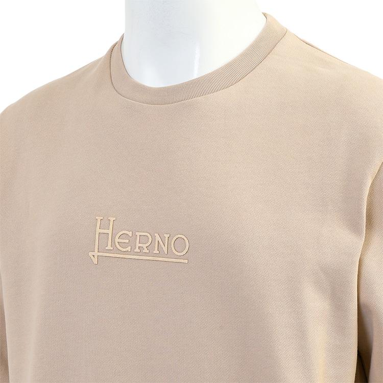 HERNO（ヘルノ） リゾート HERNO RESORT 同色ロゴ トレーナー 