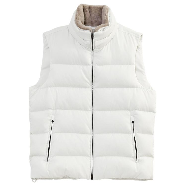 HERNO（ヘルノ） フェイクファー ダウンベスト ARENDELLE アレンデール