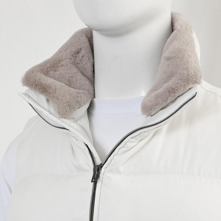 HERNO（ヘルノ） フェイクファー ダウンベスト ARENDELLE アレンデール