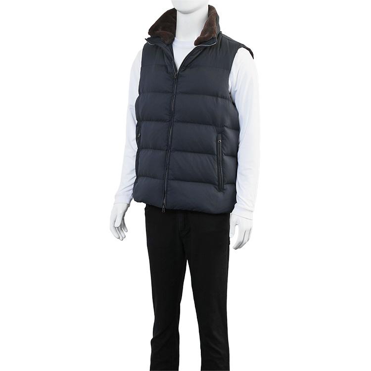 HERNO（ヘルノ） フェイクファー ダウンベスト ARENDELLE アレンデール