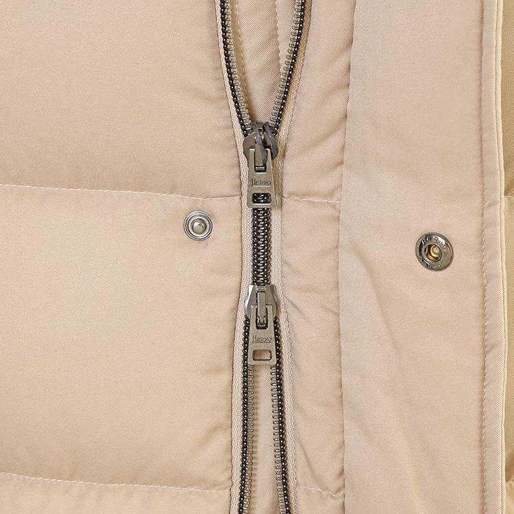 ヘルノ HERNO ポーラテック エコファー ダウンジャケット ARENDELLE アレンデール PI001019U-12414Z-1980_BEIGE_CHIAROの画像