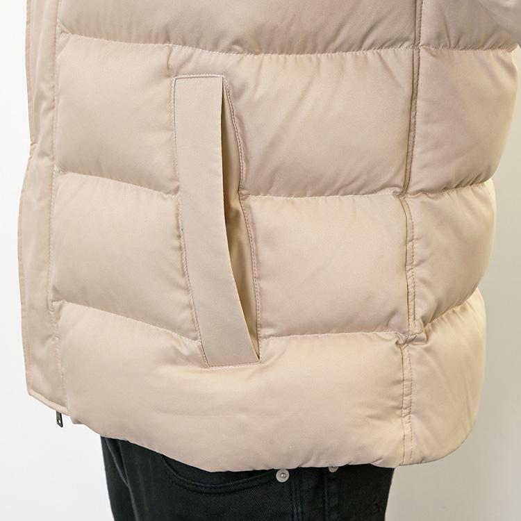 ヘルノ HERNO ポーラテック エコファー ダウンジャケット ARENDELLE アレンデール PI001019U-12414Z-1980_BEIGE_CHIAROの画像