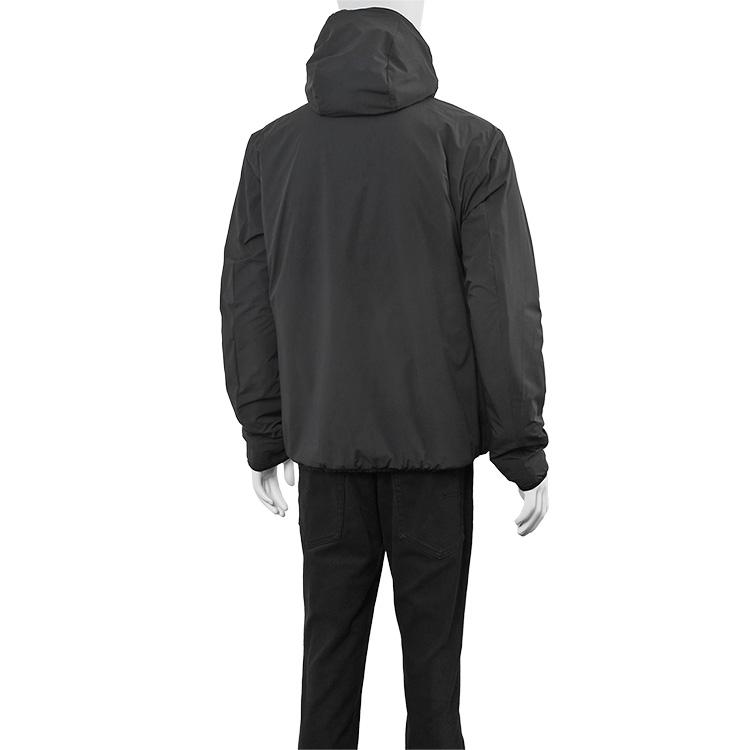 ヘルノ HERNO リバーシブル ボア パーカー GI000555U-12763-9300 NERO ブラックの画像