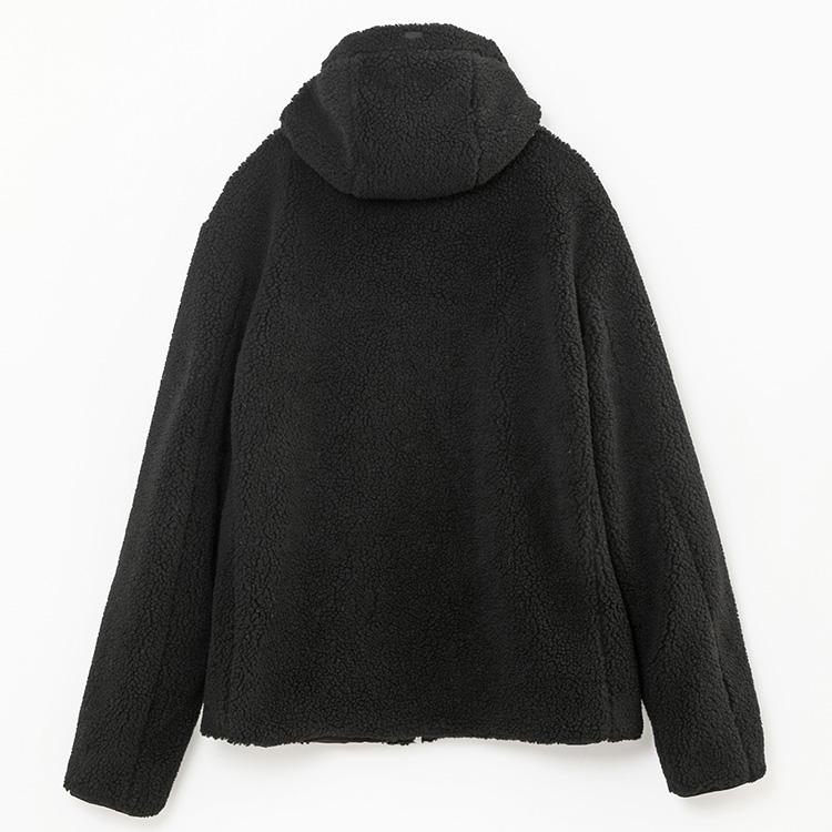 ヘルノ HERNO リバーシブル ボア パーカー GI000555U-12763-9300 NERO ブラックの画像