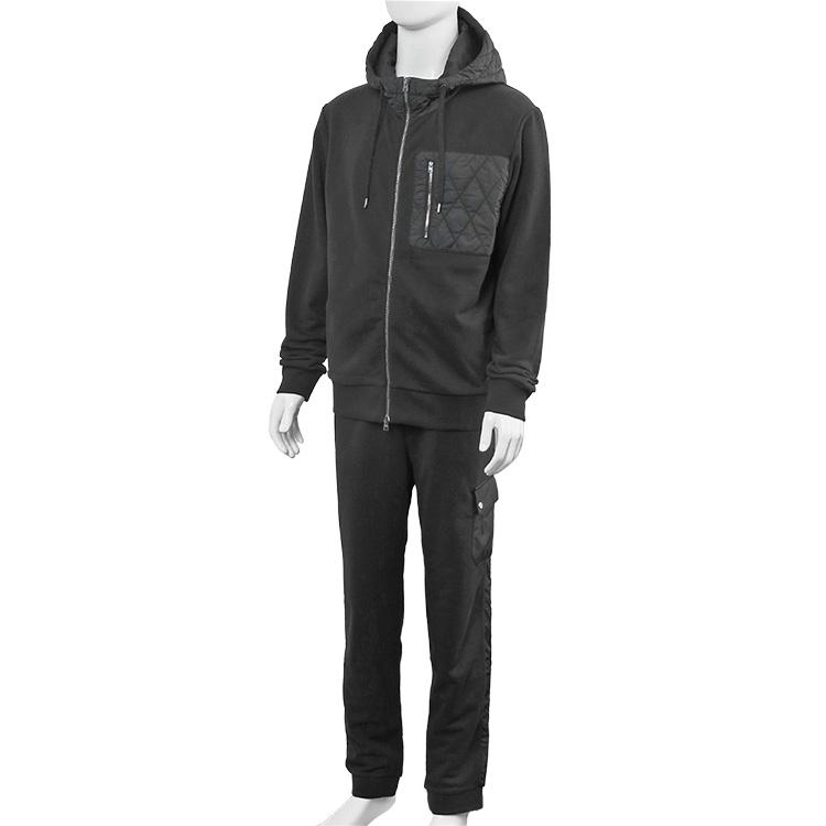 ヘルノ HERNO セットアップ パーカー スウェット パンツ JC000060U/PT000126U-50017-9300_NEROの画像