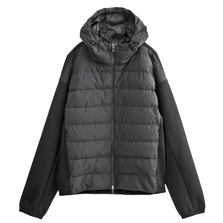 HERNO（ヘルノ） ジャージー + ダウン コンビネーション ジャケット