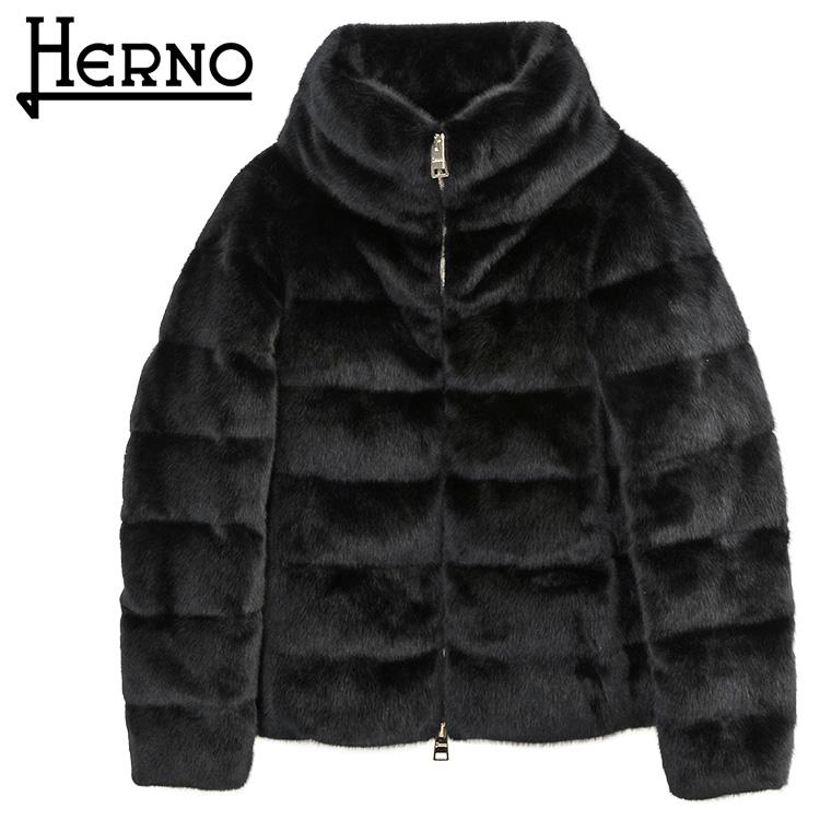 HERNO（ヘルノ） ダウン レディース ヌートリアライクファー