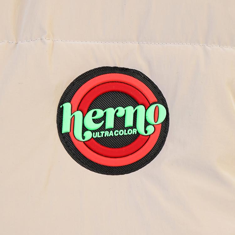 ヘルノ HERNO ポーラテック ダウンベスト マットグレーズ 軽量 ナイロン PI001045U-12500-1985 CHANTILLYの画像