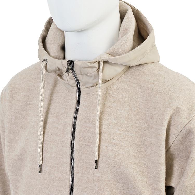 HERNO ストロングウール パーカー ナイロンフード ボクシー