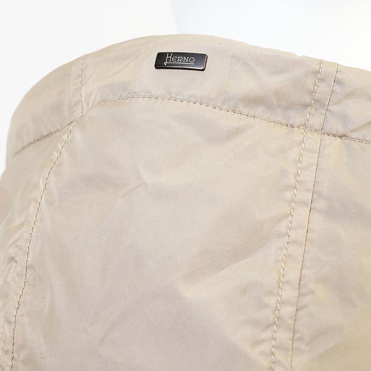 HERNO ストロングウール パーカー ナイロンフード ボクシー