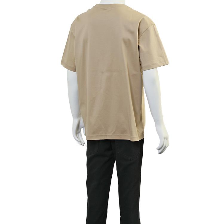 マッカージュ MACKAGE ダブルリブネック Tシャツ TEE-MNV-TAUPE WHITE オーガニックコットン メンズの画像