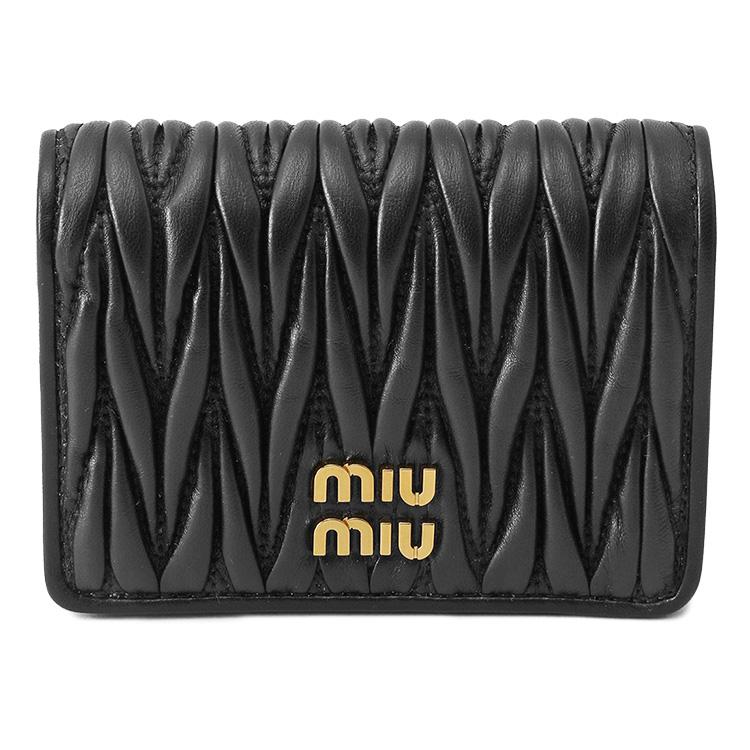 miu miu（ミュウミュウ） 二つ折り財布 MIUMIU 5MV021 AFPP F0002