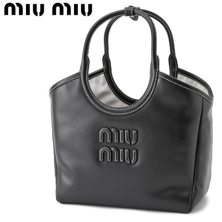 良品 ミュウミュウ 2way ビンテージ レザー バッグ 鞄 レディース メンズ miu miu（ミュウミュウ） アイビー レザー バッグ Softy スモール