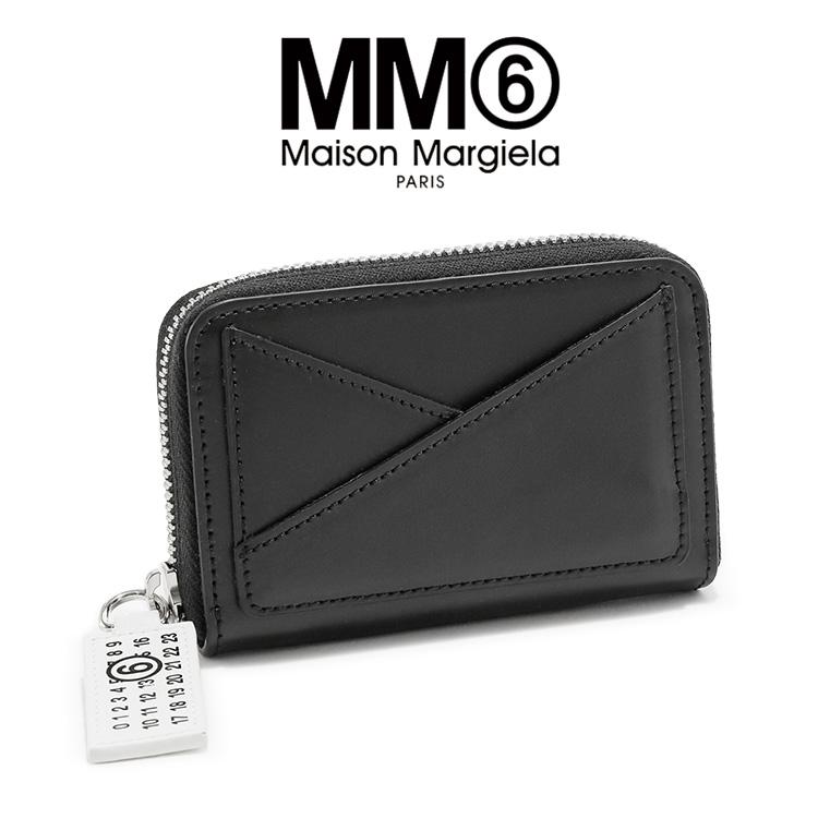 MM6 Maison Margiela メゾンマルジェラ ミニ財布 JAPANESE 6 ジップ アラウンド ウォレット  SA6UI0016-P5546-T8013 ブラック : mm601062305 : IMPORTBRAND JP - 通販 -  Yahoo!ショッピング