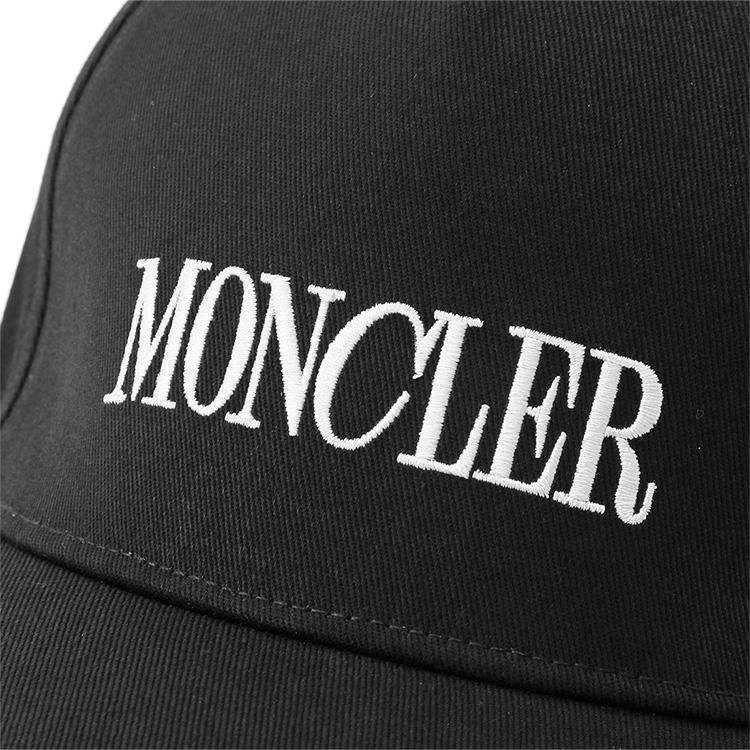 MONCLER Matt Black ベースボールキャップ 3B000-35-0U082-786の画像