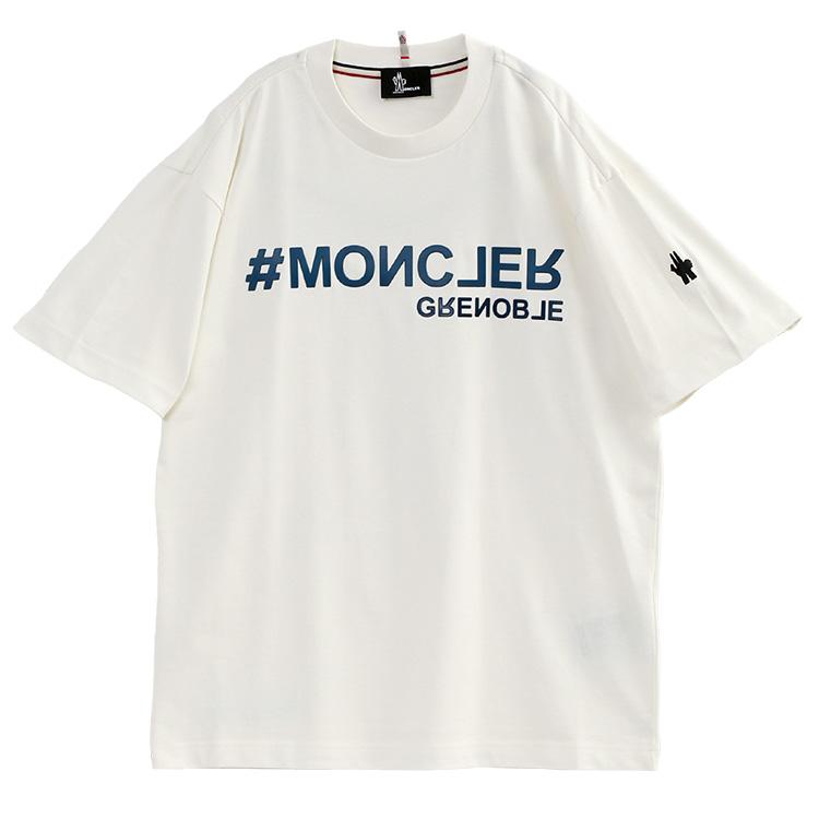 MONCLER GRENOBLE Tシャツ エンボスロゴ 8C000-06-83927-041 スノー 