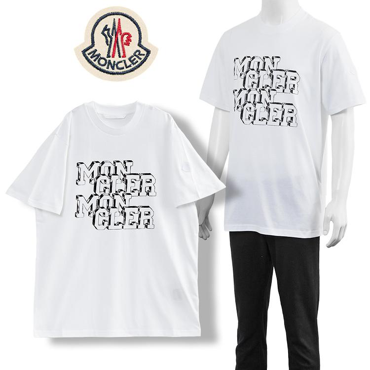 MONCLER（モンクレール） MONCLER Tシャツ グラフィックロゴ 8C000-53 