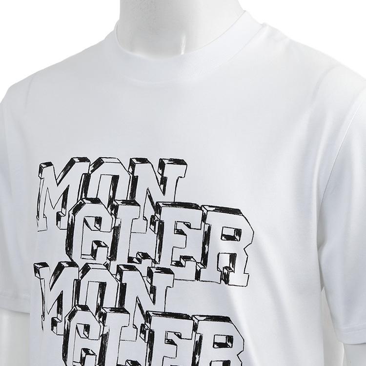 MONCLER（モンクレール） MONCLER Tシャツ グラフィックロゴ 8C000-53 
