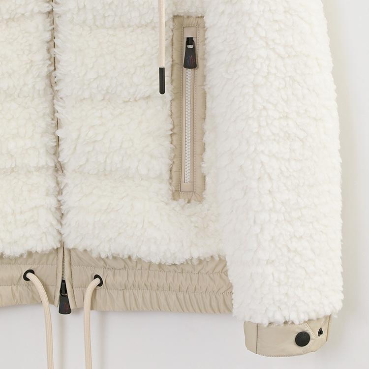 MONCLER Grenoble GRENOBLE レディース ボア ダウンジャケット