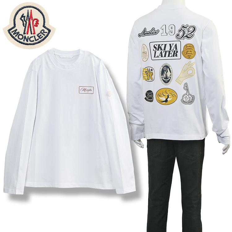 MONCLER（モンクレール） ロンT 長袖 Tシャツ SKI YA LATER 8D000-10